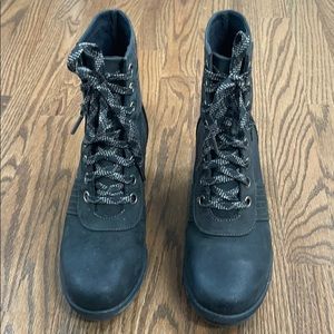 The Sorel Lexie Wedge Boot - Womens, Black, 8.5m